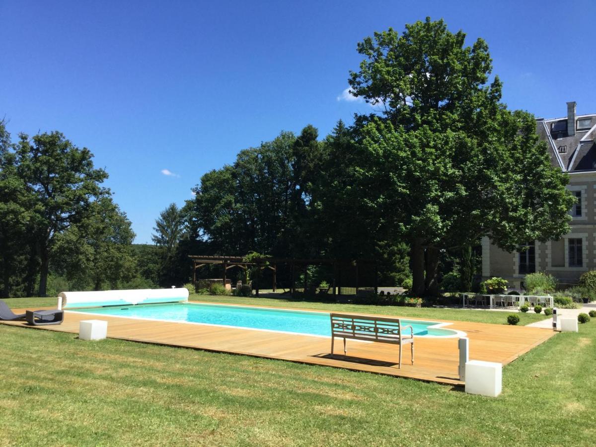 Chateau Des Essards Avec Piscine Et Jacuzzi Langeais Eksteriør bilde